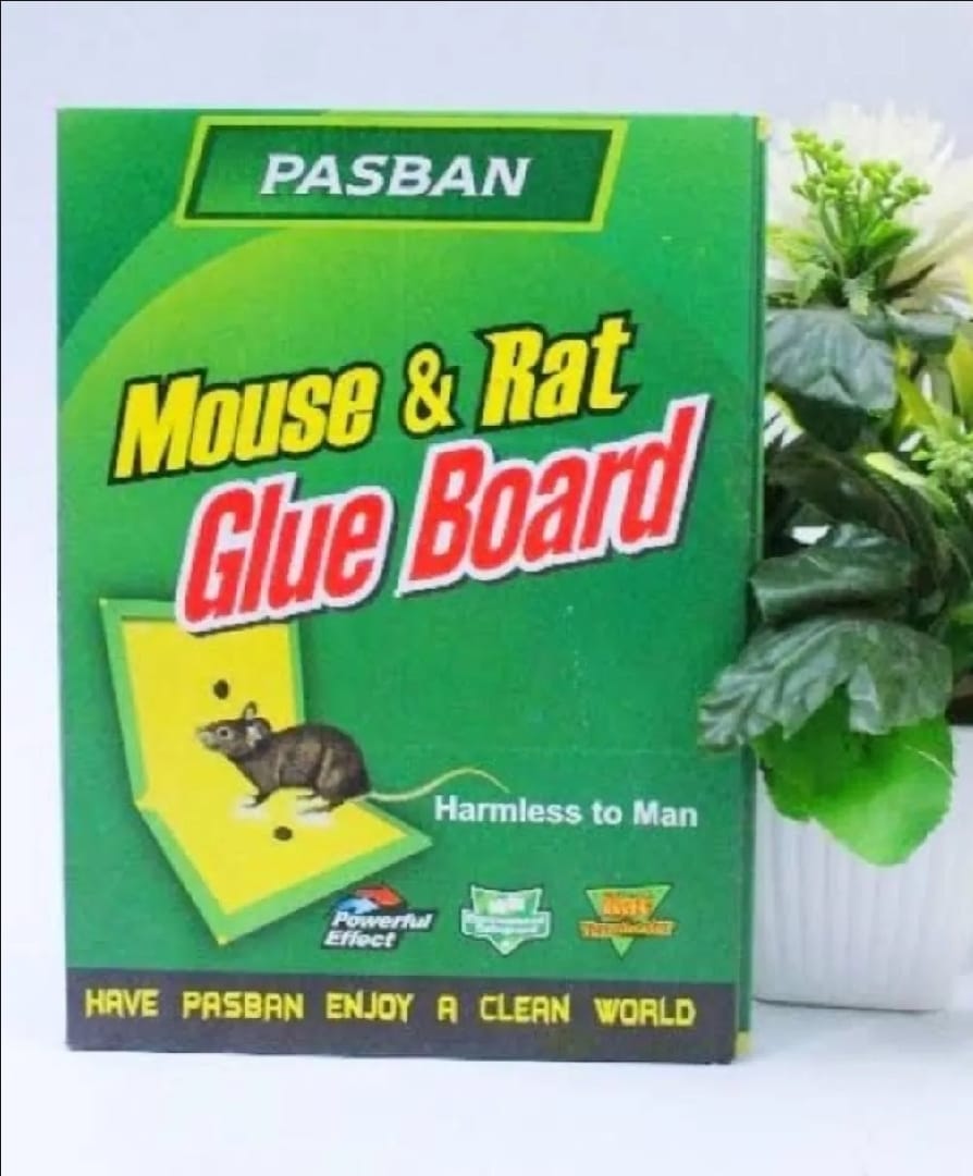 Mouse Glue Trap - Mouse Glue Board - Rat Killer Trap -Rat Killer Glue Book (Pack Of 12)