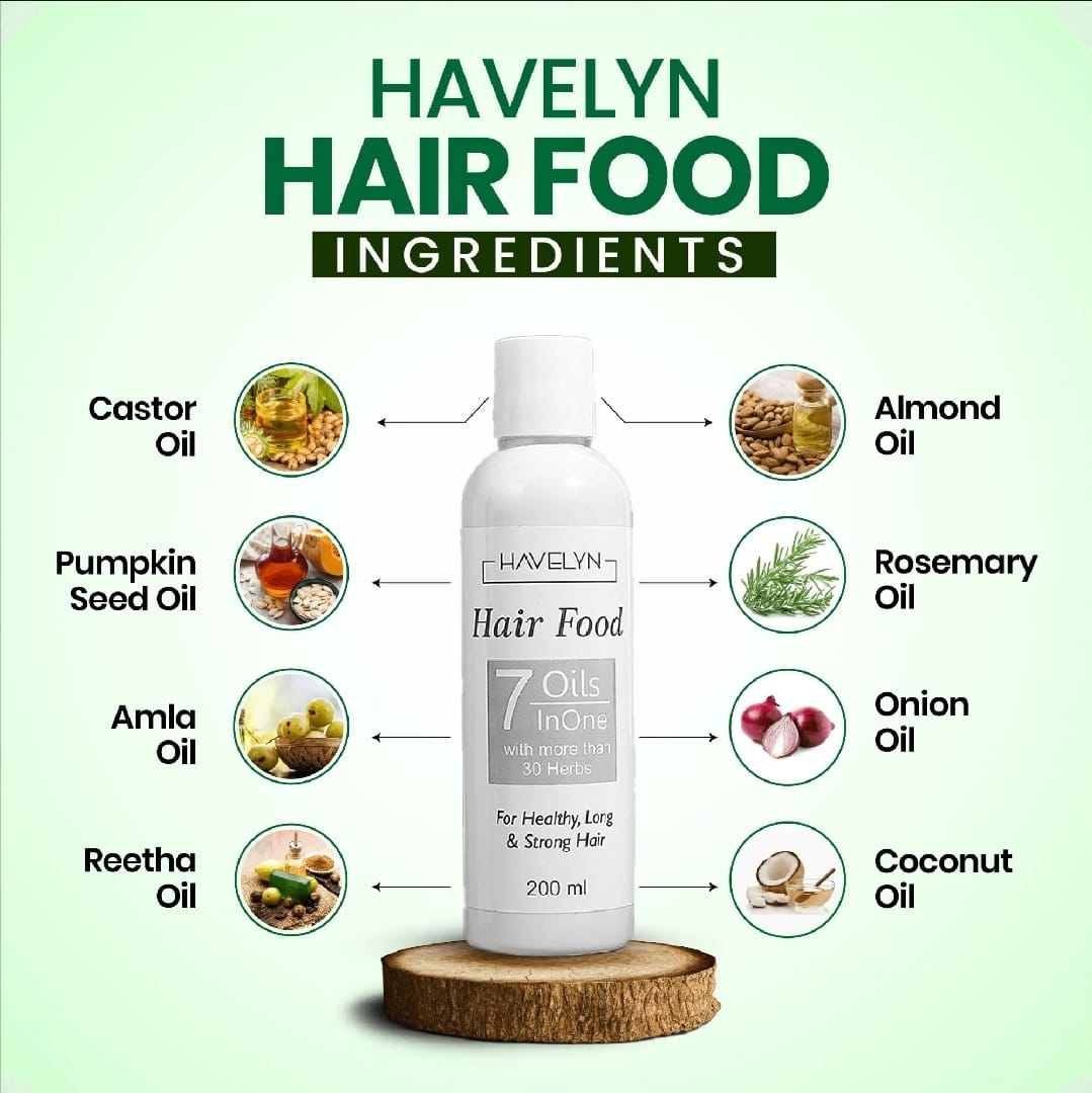 7 in 1 Hair food oil original. For dry hairs, add shine to the hairs. Prevent hair fall