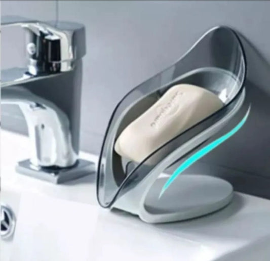 Smart soap holder very stylish and high quality leaf shape for bathroom and kitchen house