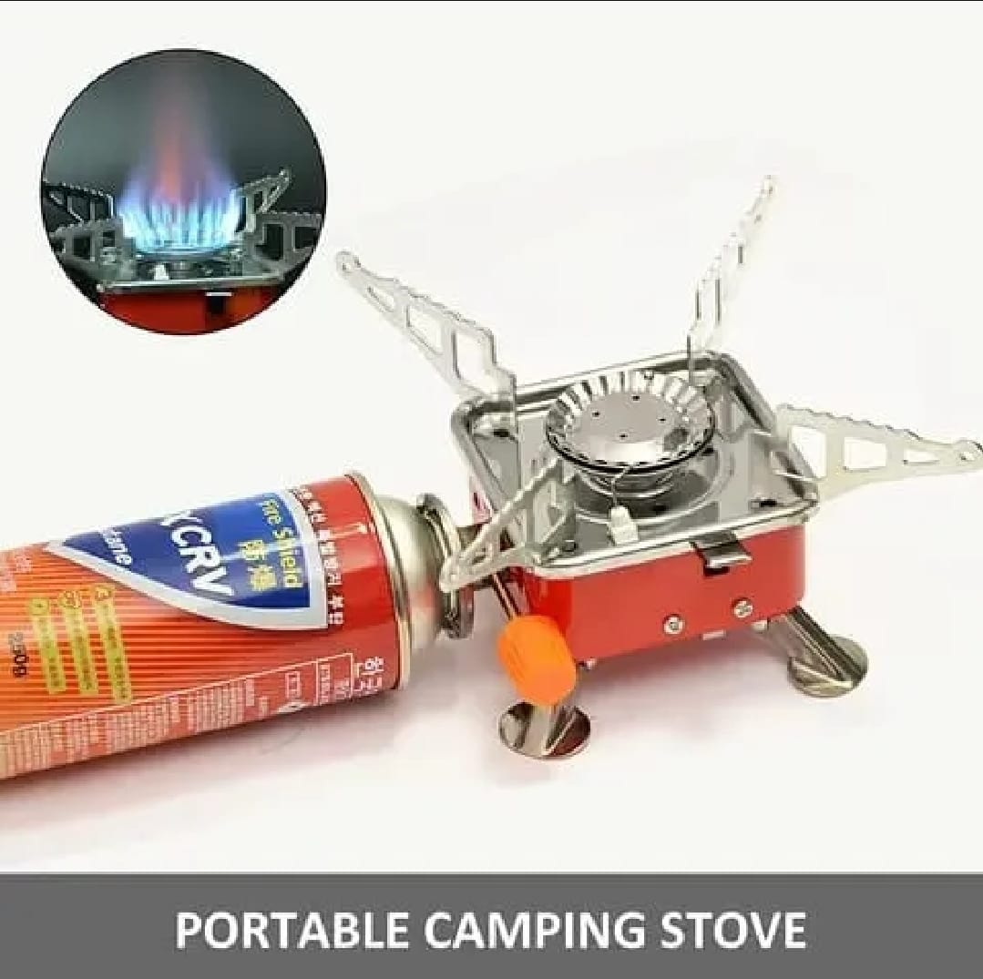 Foldable Camping Stove, Portable Hiking Stoves Easy Cleaning Non Slip Simple