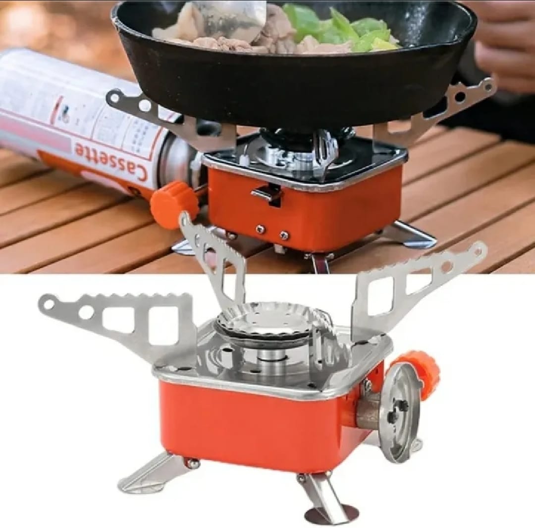 Foldable Camping Stove, Portable Hiking Stoves Easy Cleaning Non Slip Simple