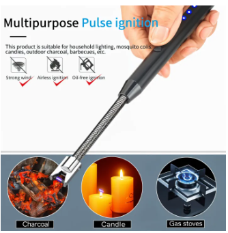 USB Rechargeable Flameless Arc Lighter – Flexible