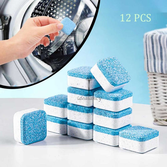 12 pcs washing machine cleaner tablets, Deep cleaning tablet