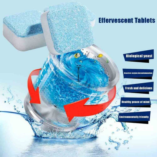 12 pcs washing machine cleaner tablets, Deep cleaning tablet
