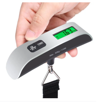Digital Portable Weight Scale for Travel, Baggage Machine 50kg/110lb