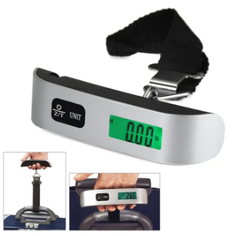 Digital Portable Weight Scale for Travel, Baggage Machine 50kg/110lb