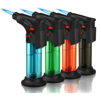 New Torch lighters Flame Refillable Gas Lighter 1pcs