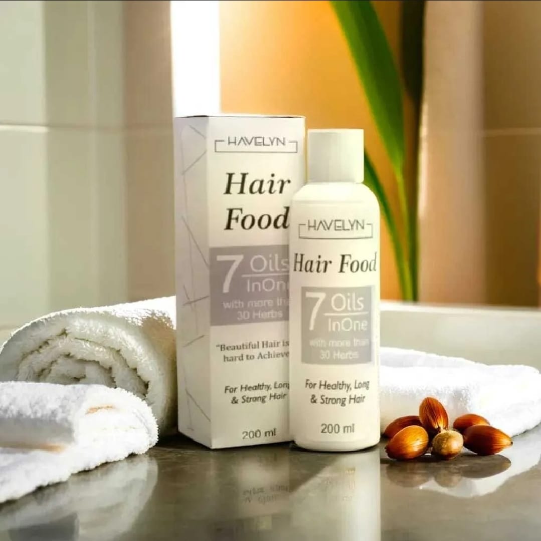 7 in 1 Hair food oil original. For dry hairs, add shine to the hairs. Prevent hair fall