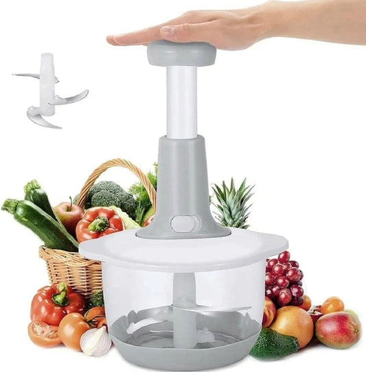 Imported Pro 1.5L - Premium Manual Hand-Push Food Chopper,