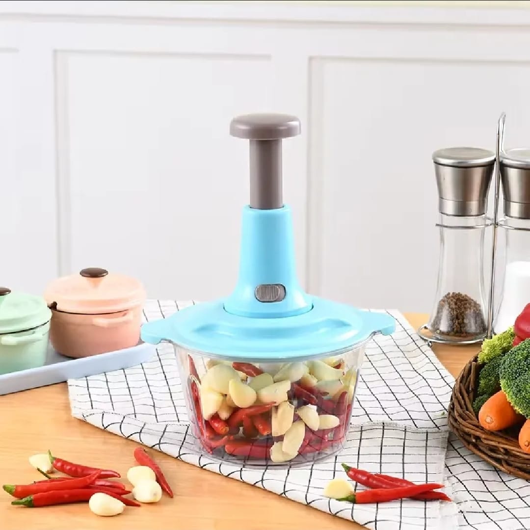 Imported Pro 1.5L - Premium Manual Hand-Push Food Chopper,